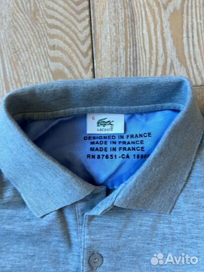 Polo lacoste мужское