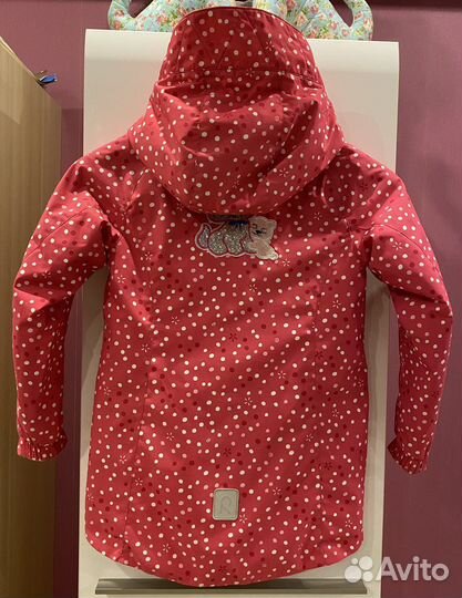 Куртка демисезонная для девочки, Reima, рост 128