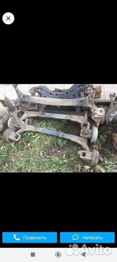 Задняя балка на ваз 2112