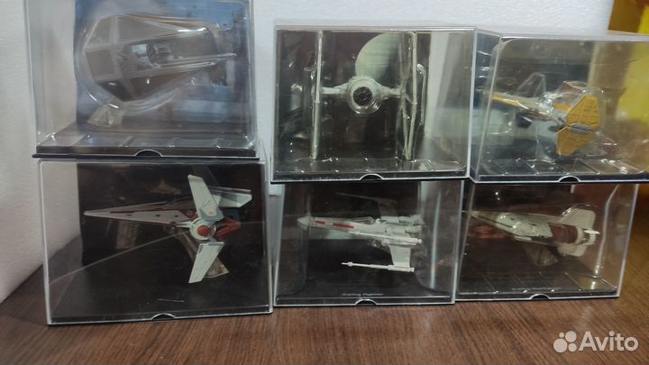 Star Wars модели истребители DeAgostini Diecast