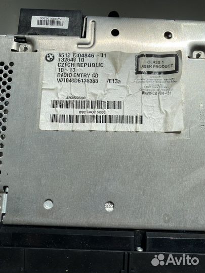 Магнитола business cd bmw f20