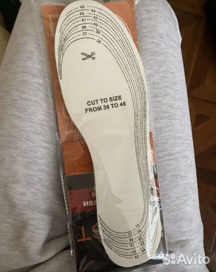 Зимние стельки для обуви