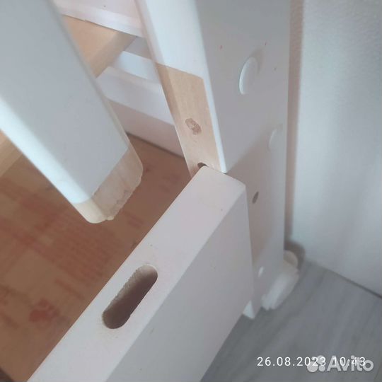 Детская кроватка 120х60 на колесах