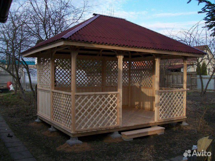 Беседка 3х4