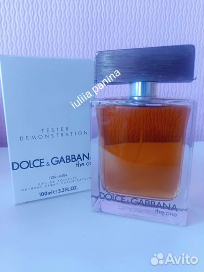Оригинал.Тестер Dolce & Gabbana The One For Man