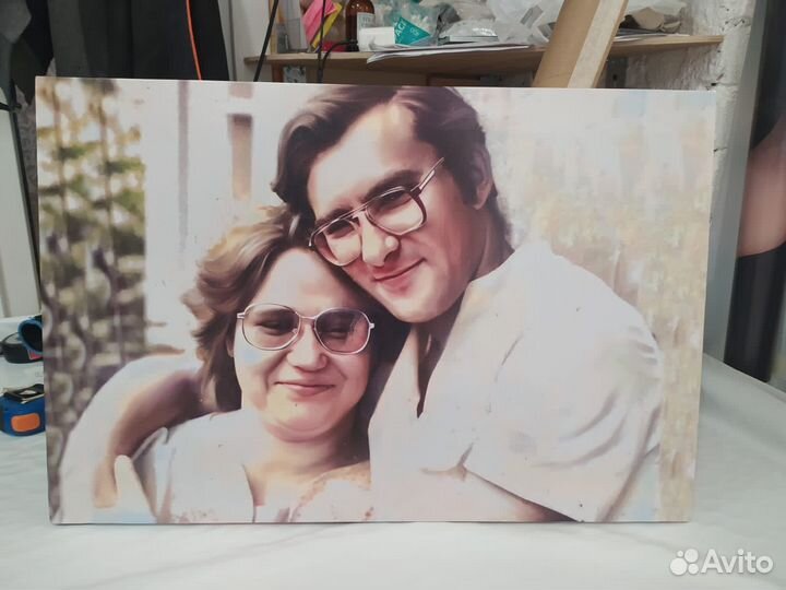 Портрет/Картина на холсте по фото на заказ в Уфе