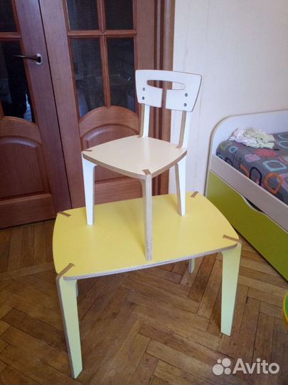 Комплект стол и стул детский