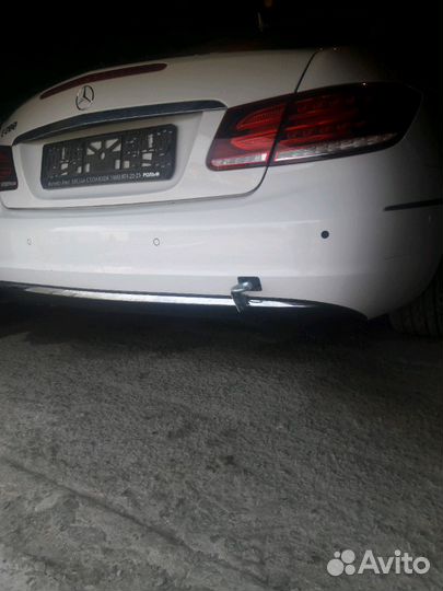 Задний бампер w207