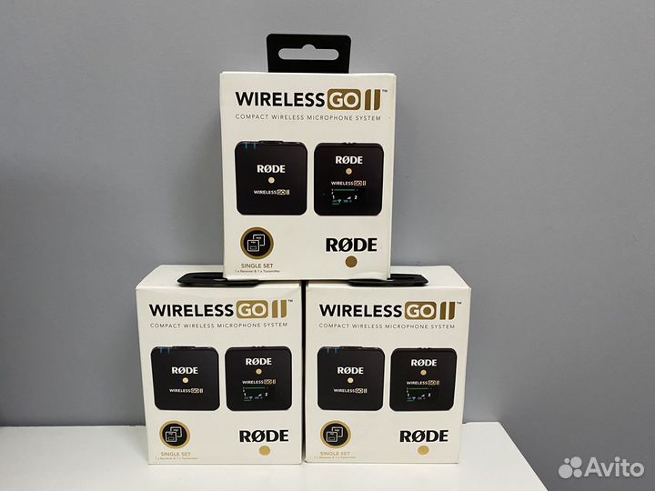 Новый Rode Wireless GO II Single Compact Digital