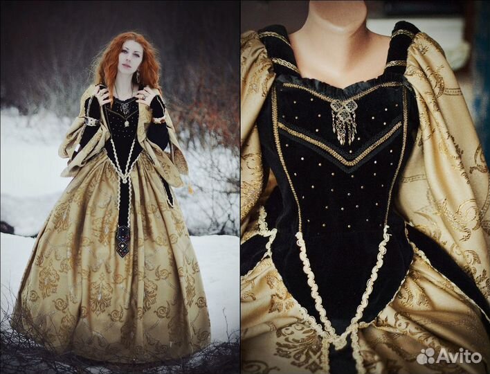 Прокат платьев в стиле Ренессанс и средневековья
