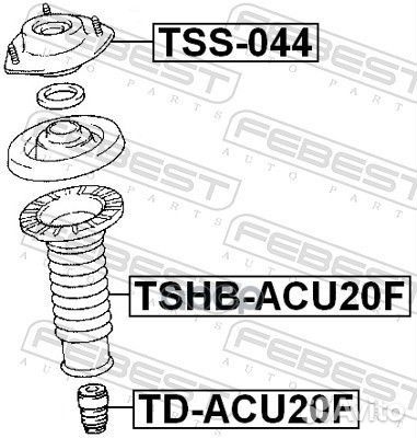 Пыльник переднего амортизатора tshb-ACU20F Febest