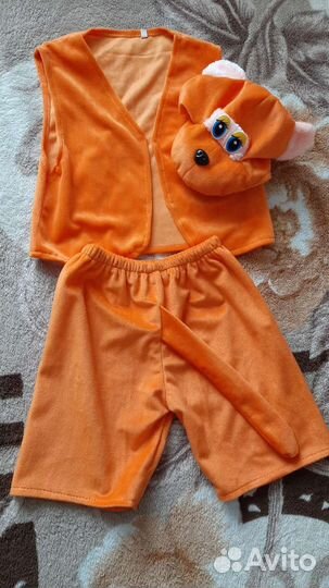 Детский новогодний костюм лисенка