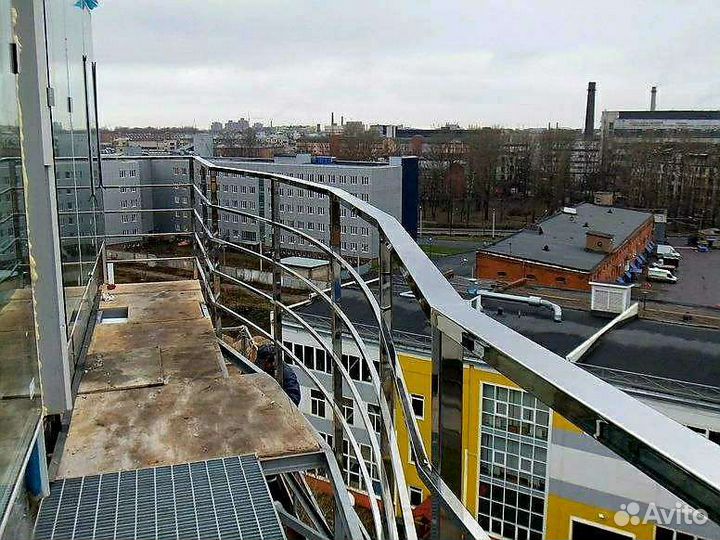 Перила для лестниц из нержавеющей стали