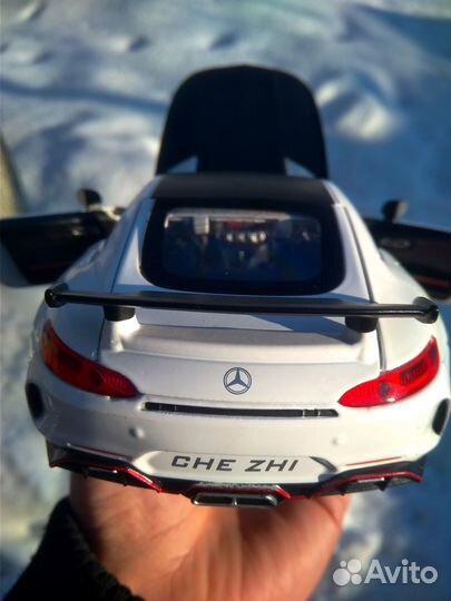 Мерседес AMG GT63 машинка Металл/Свет/Звук
