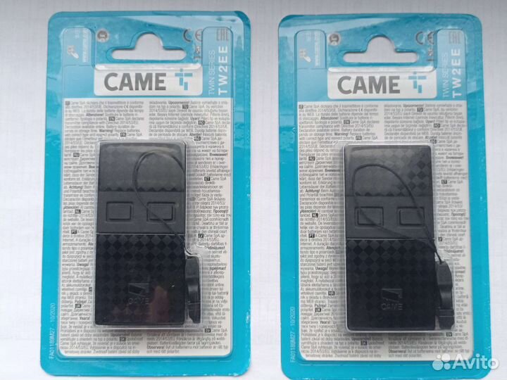 Came tw2ee пульт для ворот