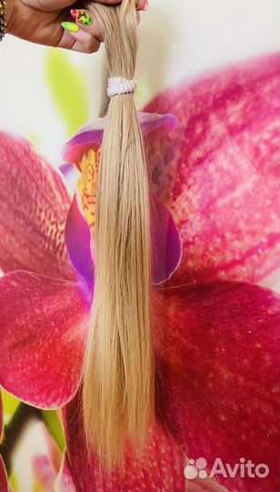 Волосы для наращивания 50 см, 43 см. Люкс