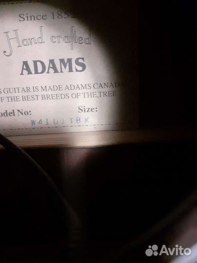 Трансакустическая гитара Адамс 4101