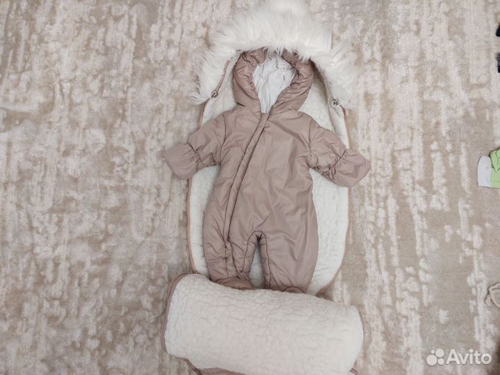 Комплект на выписку зимний