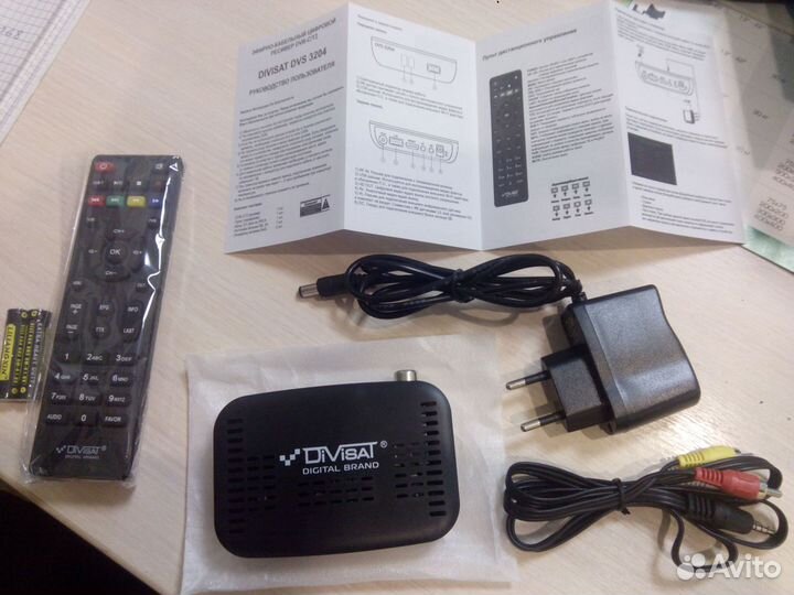 Приемник DVB-T2 DVS 3204, DVB-C, интернет