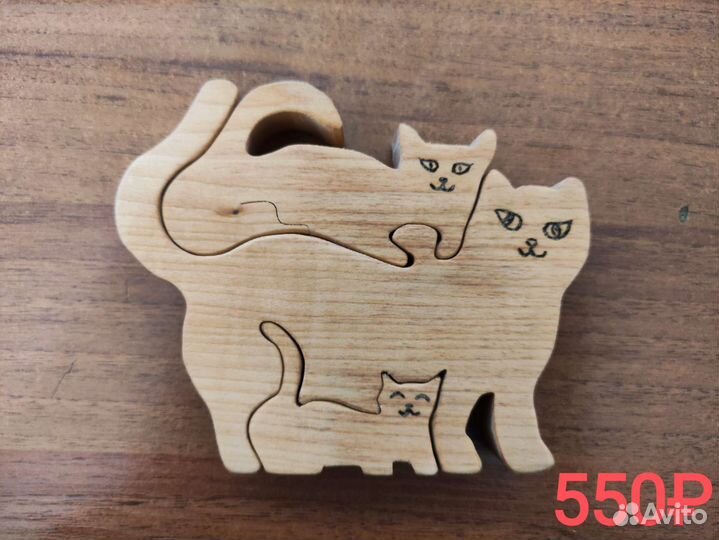 Деревянные игрушки ручной работы