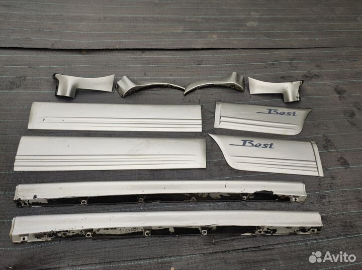 Комплект накладок на matiz best