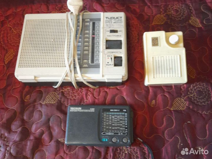 Магнитола радиоприемник Маяк Диктофон Плеер