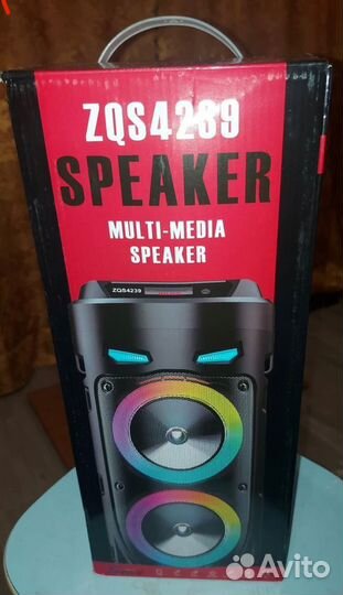 Новая колонка беспроводная bluetooth с микрофоном