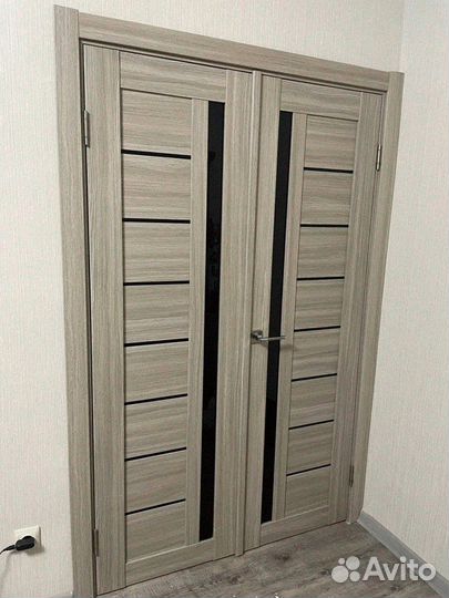 Двери межкомнатные глянец белый