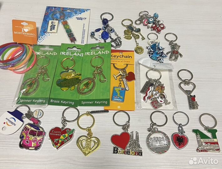 Брелок для ключей со всего Мира