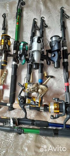 Спининги в сборе