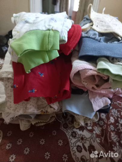 Детские вещи пакетом от 0 до года