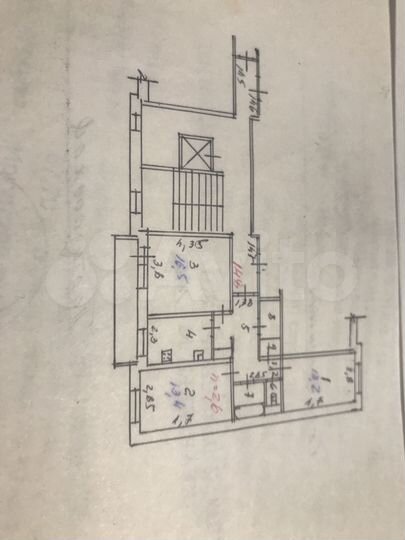 3-к. квартира, 67,7 м², 2/9 эт.