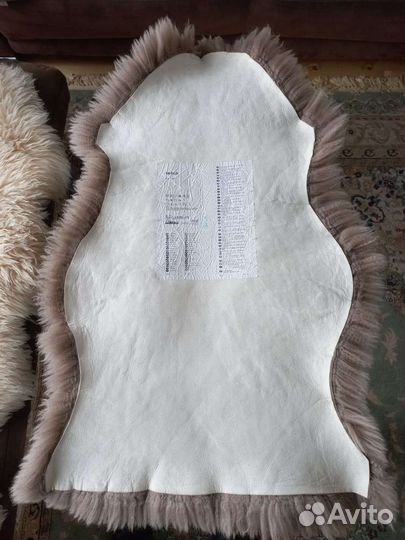 Овечья шкура натуральная импортная 90х60