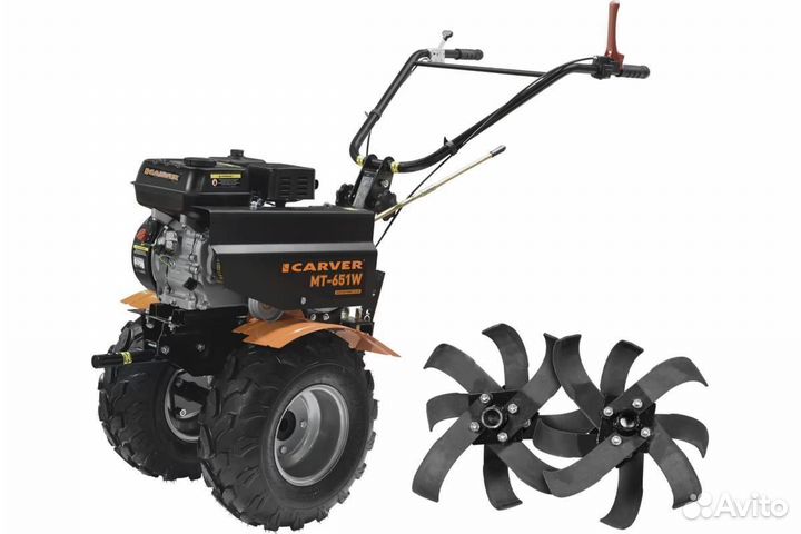 Мотоблок садовый мощный с гарантией