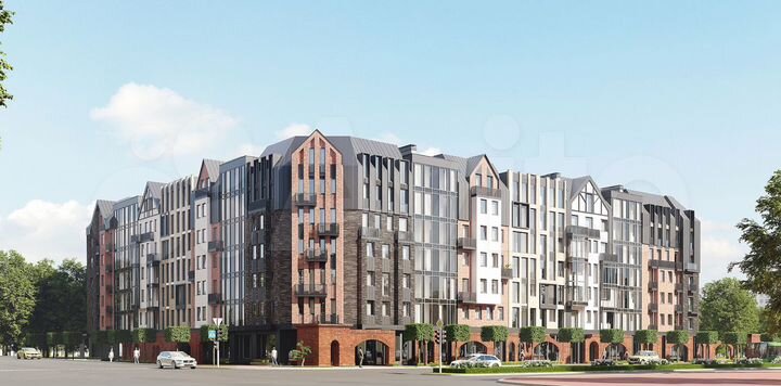 2-к. квартира, 77,9 м², 5/7 эт.