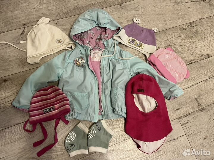 Вещи пакетом для девочки 80 86