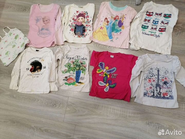 Детские вещи пакетом для девочек 98 104