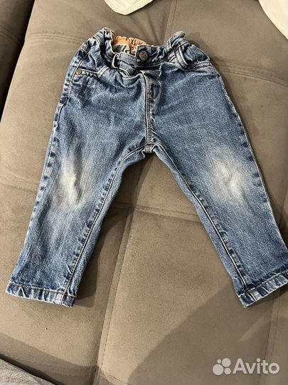 Джинсы детские next 12-18 мес
