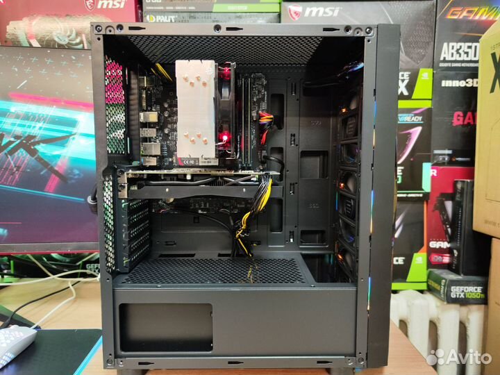 Игровой пк RTX2060Super/ Core i3-12100F/ 16Gb DDR4