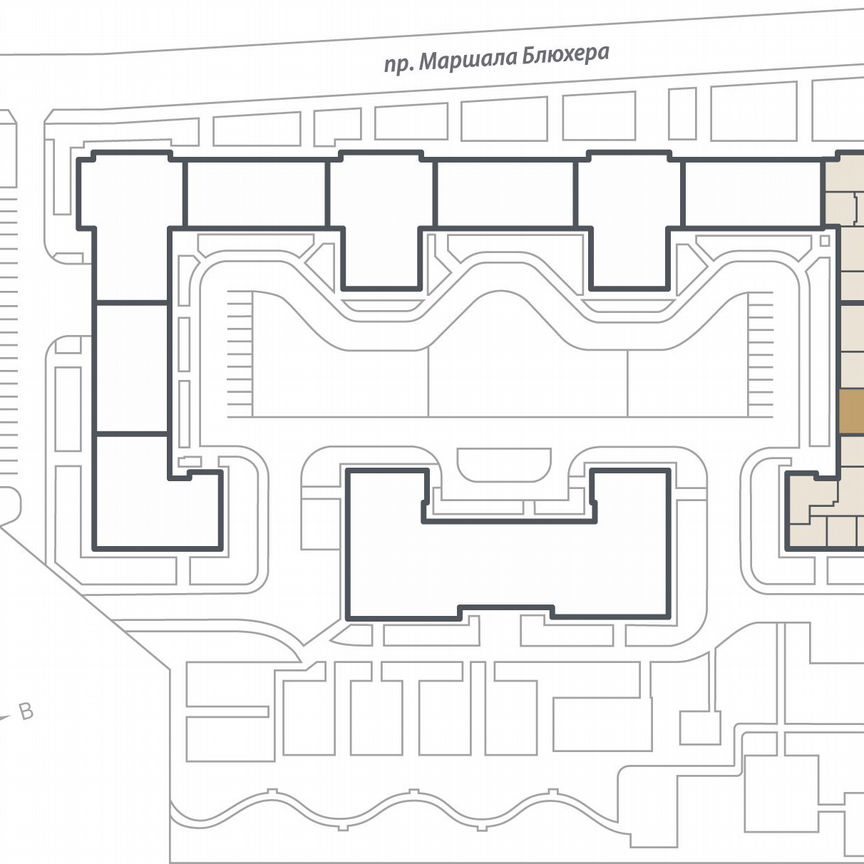 3-к. квартира, 87,3 м², 8/10 эт.