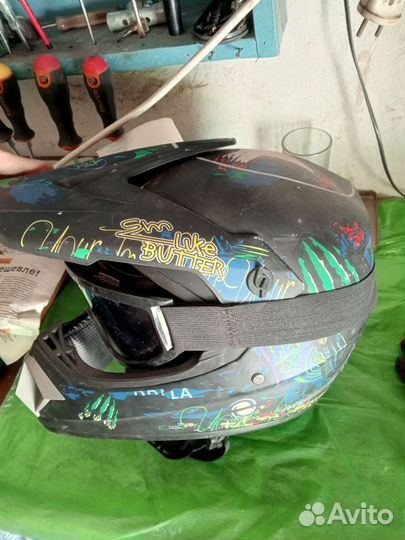 Мото шлем