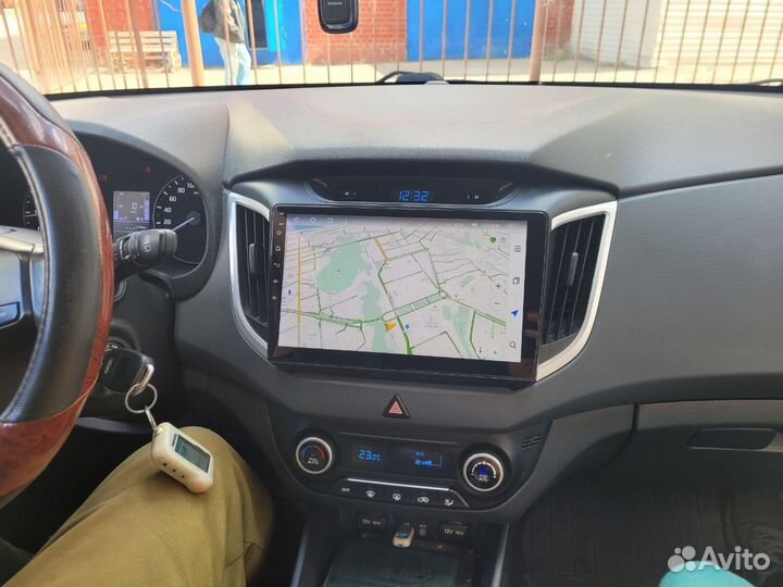 Android магнитола 10 для Hyundai Creta, есть Teyes