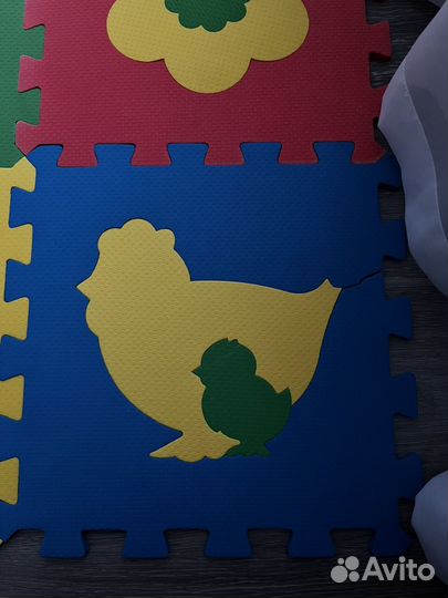 Детский коврик пазл