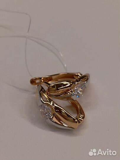 Золотые серьги проба 585 Арт.7000003351737