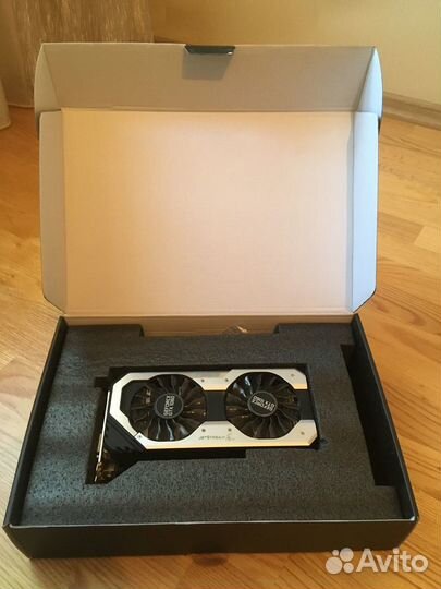 Видеокарта Palit GeForce GTX1060 Super JetStr 6gb