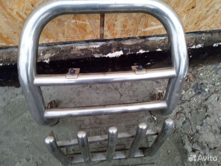 Кенгурятник на mitsubishi