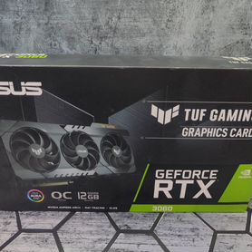 Видеокарта RTX 3060 12 GB asus TUF gaming