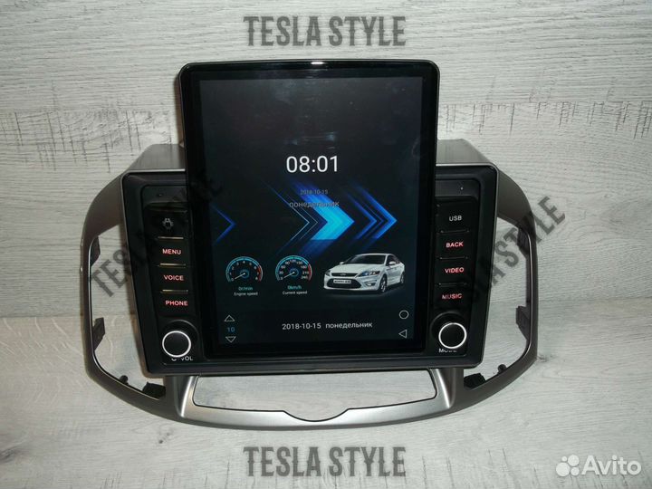 Магнитола Chevrolet Captiva Tesla 2/32 Android GPS