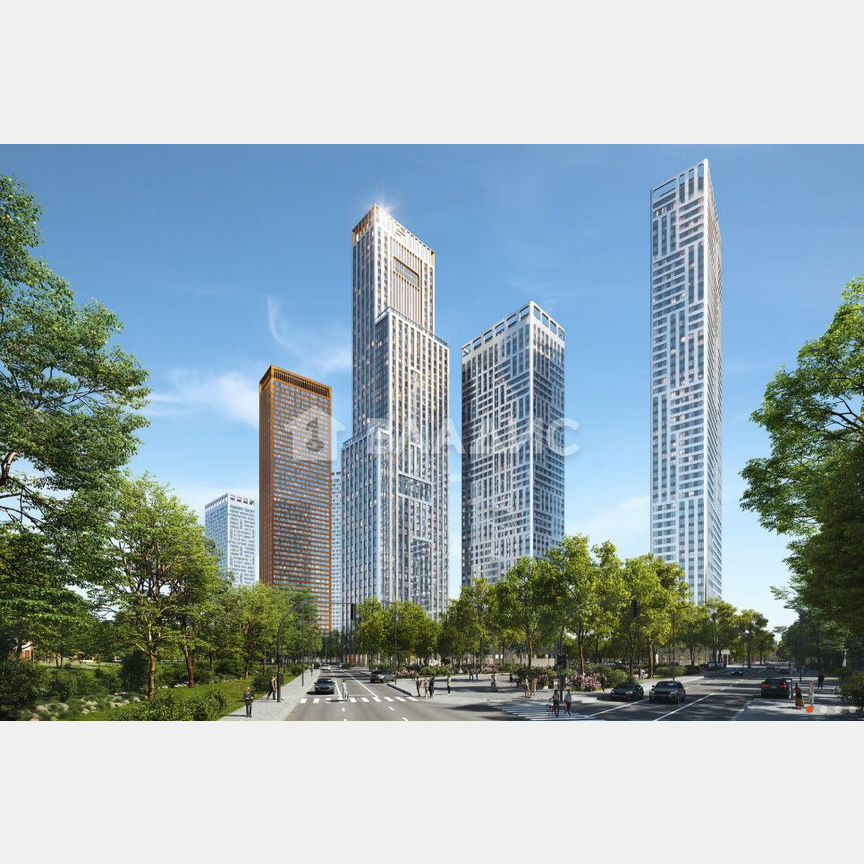 1-к. квартира, 44,7 м², 10/58 эт.