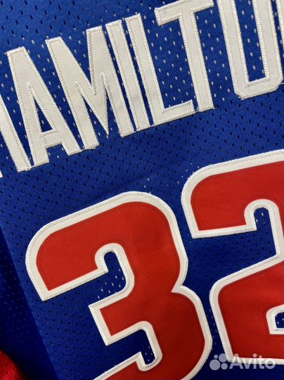 Баскетбольная майка джерси Detroit Pistons